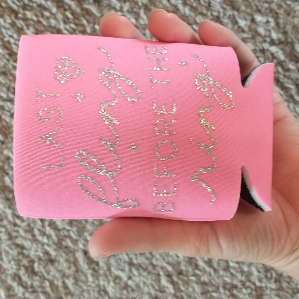 Last Fling Before the Ring Koozie - Picture 2 of 5